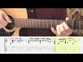 Taylor Swift - no body, no crime - Fingerstyle Guitar Cover TAB Tutorial / Guitar Playthrough