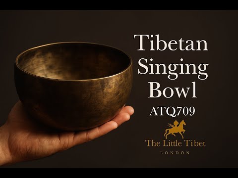 Antique Hammered Singing Bowl | E Note Third Eye Chakra – Deep Sound, 20cm - ATQ709