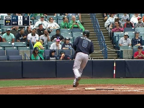 ATL@NYY: Lalli opens scoring with RBI single in 3rd