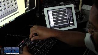 Video thumbnail for Studio Electronics BOOMSTAR 5089 24dB ladder filter synth with Thesys sequencer app by SoundsAndGear