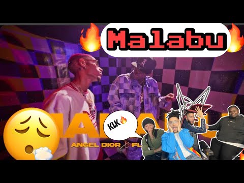 (AMERICANS REACT) Angel Dior x Flow 28 x Leo Rd - Malabu | Video Oficial | #elreydela42 REACTION!!🔥