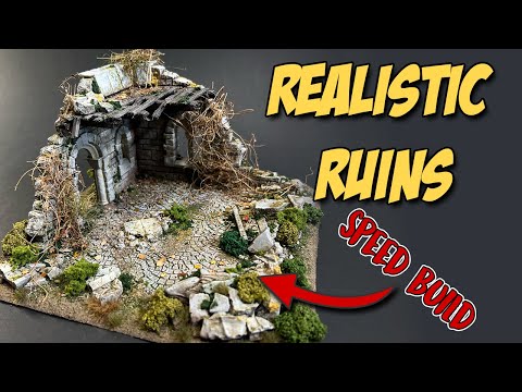 How to make Realistic Ruins FAST - Amazing new terrain building system!