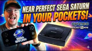 Near Perfect Sega Saturn In Your Pockets With The Pocket S Mini