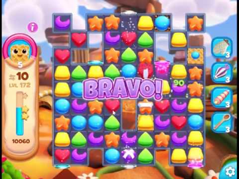 Cookie Jam Blast Level 172 - NO BOOSTERS 🍪 | SKILLGAMING OFFICIAL