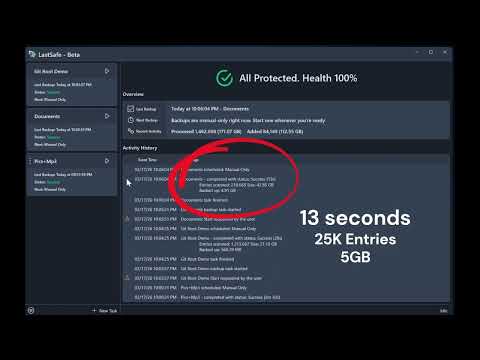 LastSafe Backup Tool for Windows video preview