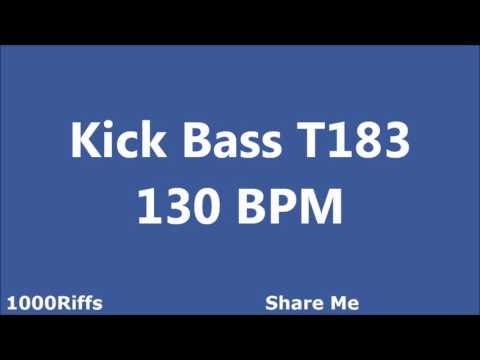 Kick Bass Drum T183 : 130 BPM