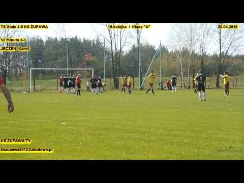 TS Stale - KS Żupawa (3-3 Jeczeń Kamil) 20.04.2019 Klasa "A"