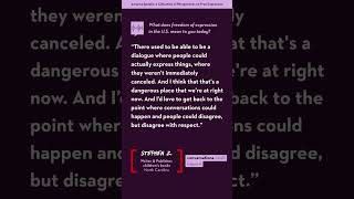 America Speaks: Stephen Z. (Writer, Publisher), North Carolina