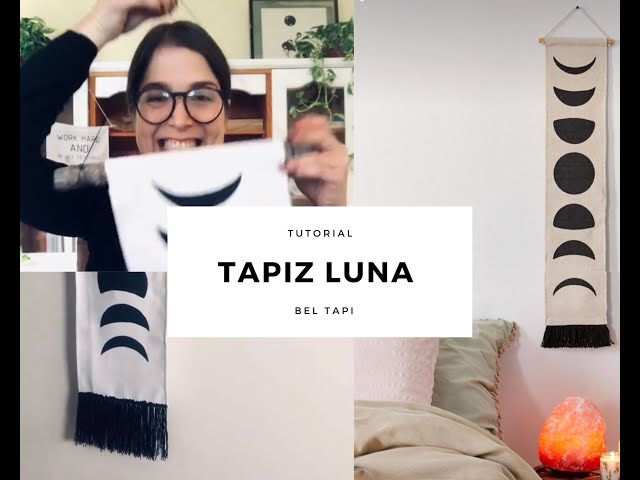 Vídeo relacionado con FUTURE HANDMADE Tapiz para colgar en la pared con diseño de estrellas de la luna y el sol
