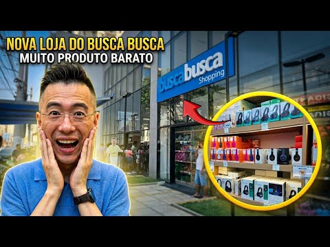 VEJA TUDO. NOVA LOJA DO BUSCA BUSCA SANTO AMARO - PREÇOS MAIS BARATOS QUE SHOPEE E SHEIN.