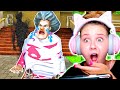 SCARY TEACHER WRAP TRAP PRANK!! HELLO NEIGHBOR'S SISTER UPDATE