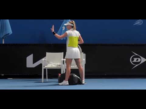 Handshake Fail - Teichmann vs Buzărnescu - WTA Phillip Island Trophy 2021
