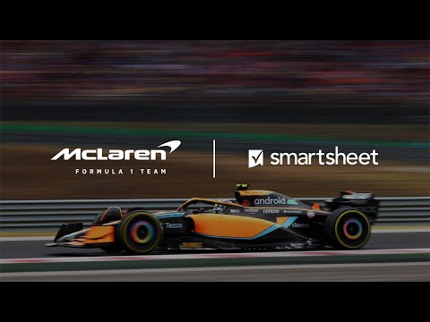 How McLaren Racing accelerates PMO efficiency with Smartsheet