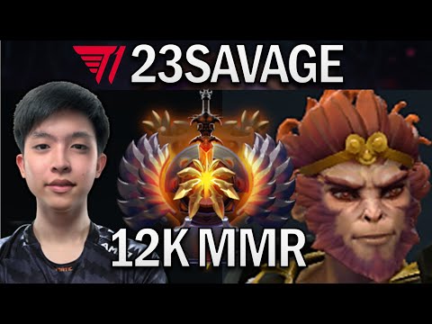 T1.23SAVAGE MONKEY KING WITH 20 KILLS - ROAD TO TI10 DOTA 2