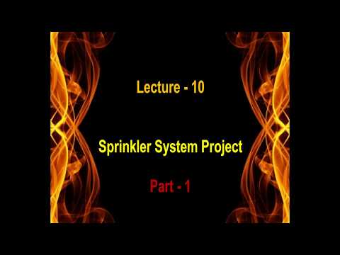 fire course : Lecture 10 - Fire Sprinkler Systems Project Part-1 ...