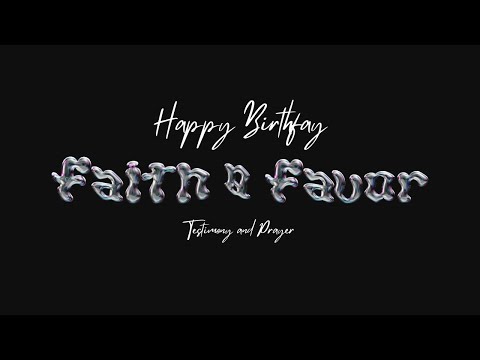 MY TESTIMONY & PRAYER | Faith & Favor 1st Anniversary | July 18, 2024