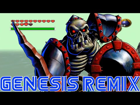 Zelda: Ocarina of Time - Middle Boss Battle (Sega Genesis Remix)