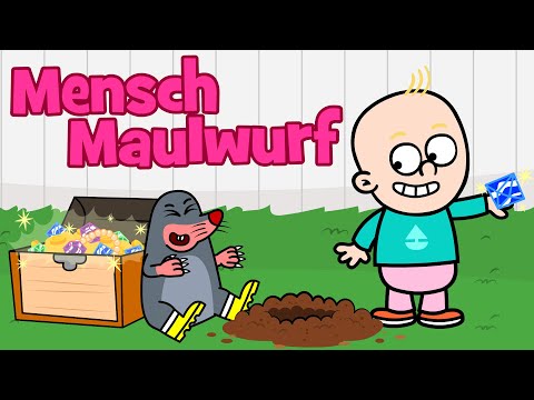♪ ♪ Kinderlied Tiere - Maulwurf Lied - Hurra Kinderlieder | Mensch Maulwurf - Tierlied