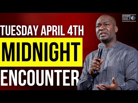 [TUESDAY APRIL 4TH] MIDNIGHT SUPERNATURAL ENCOUNTER WITH THE WORD OF GOD | APOSTLE JOSHUA SELMAN