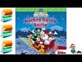 Mickey Saves Santa Christmas Kids Books Read Aloud