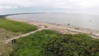 preview picture of video 'Ebeltoft: Bucht an Bucht im Djursland von oben, Dänemark'