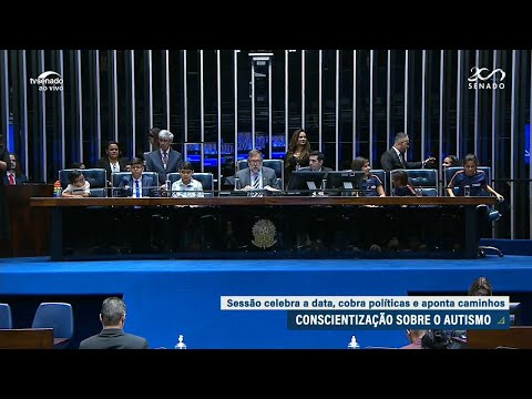 Dia Mundial de Conscientização do Autismo é celebrado no Senado