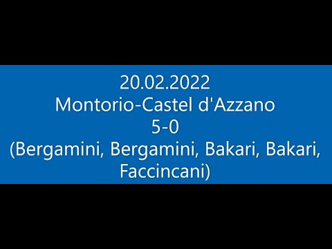 20.02.2022 | Montorio FC-Castel d'Azzano (partita intera)