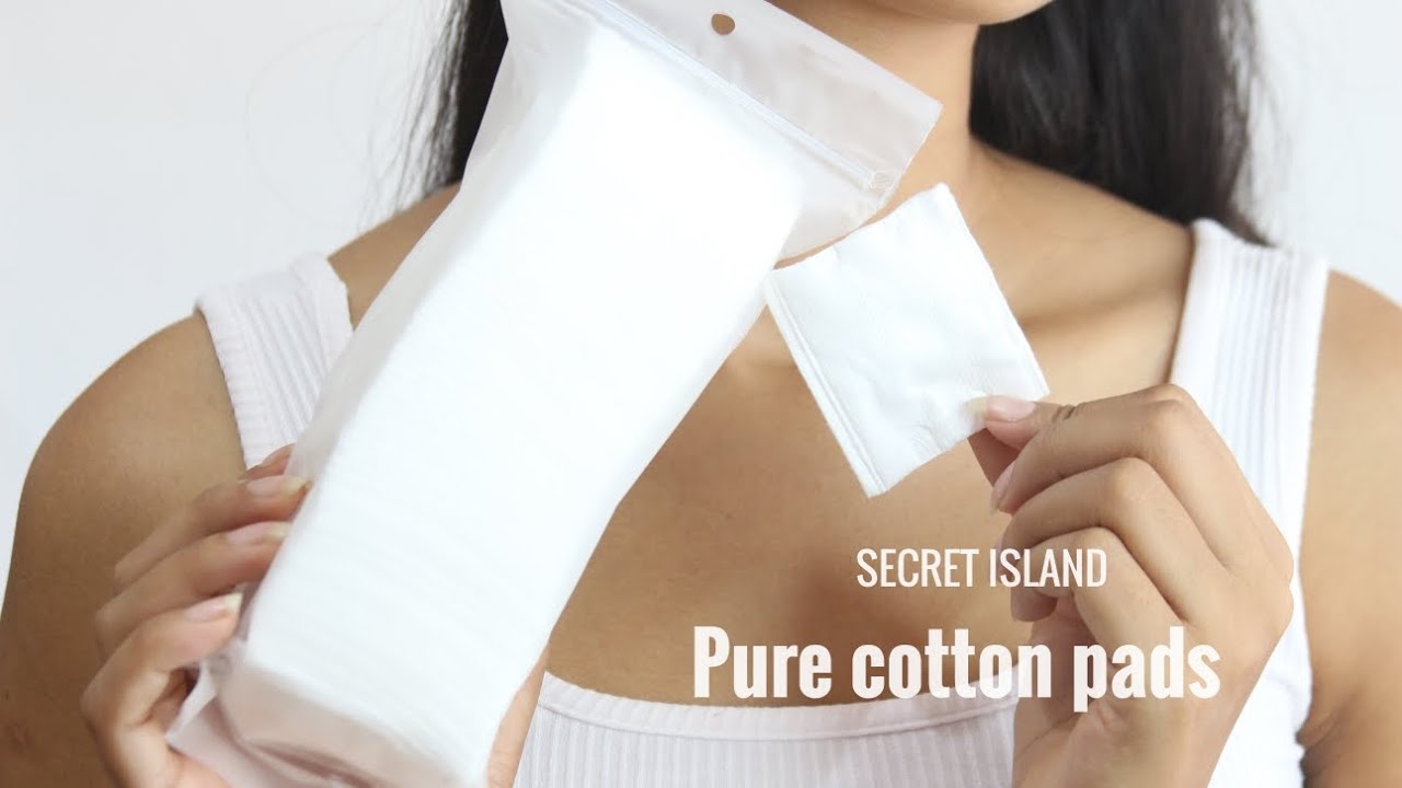 SECRET ISLAND 100% COTTON PAD 80PCS
