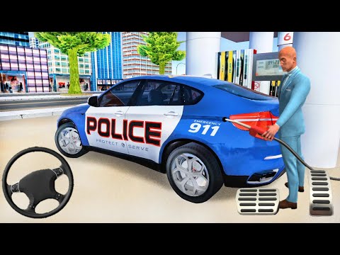 Police Car BMW X5 Driving Simulator • Police Car Games | Android Gameplay