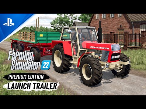 Farming Simulator 22: Premium Edition - Launch Trailer | PS5 & PS4 Games