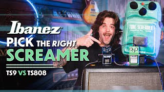 Video thumbnail for Ibanez Tubescreamer TS9 vs TS808 | Which is Right for You by GUITARGUITAR