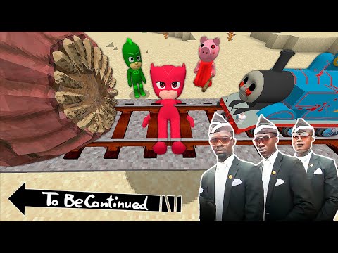 THOMAS.EXE vs CURSED WORM in Minecraft - Coffin Meme Thomas THE TANK ENGINE.EXE