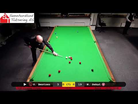 Kvartfinale: Geir Bentzen - Nassim Sekat, NM 2018