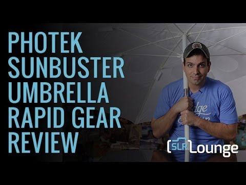 Photek Sunbuster Umbrella Review - Rapid Gear Review