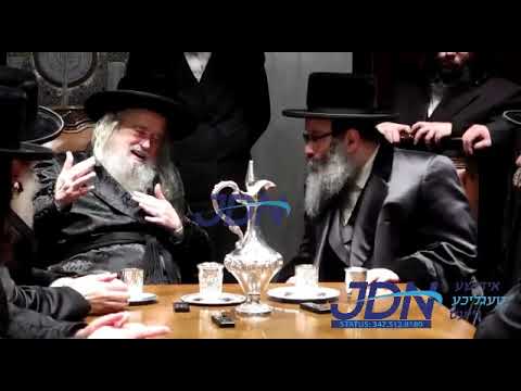 Viznitz Boro Park Rebbe Visits Munkatcher Rebbe To Invite Him To His Daughter's Wedding