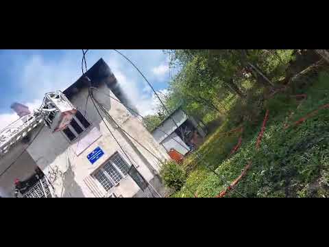 Incendiu Primăria Pleșoi