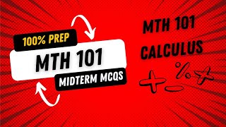 MTH 101 MIDTERMS PREPRATION 2024 | MTH 101 MIDTERMS 2024 | VU MIDTERM PREPRATION 2024 | MTH 101 MCQS