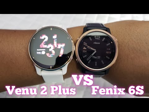 Garmin Venu 2 Plus vs Garmin Fenix 6S + Giveaway Winner