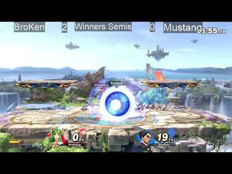 SD Sundays #53 BroKen (Kazuya) vs Mustang (Palutena) Winners Semifinals