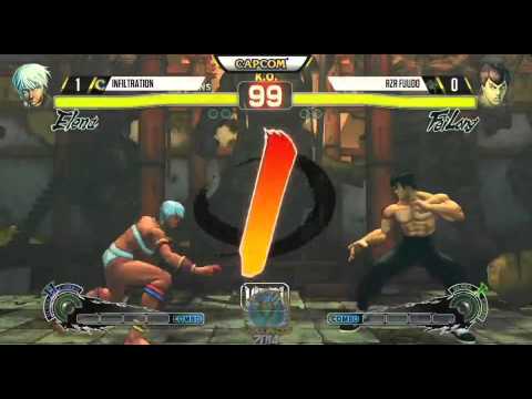 Capcom Cup USF4: Infiltration (Elena) vs Fuudo (Fei Long) - Ultra Street Fighter 4