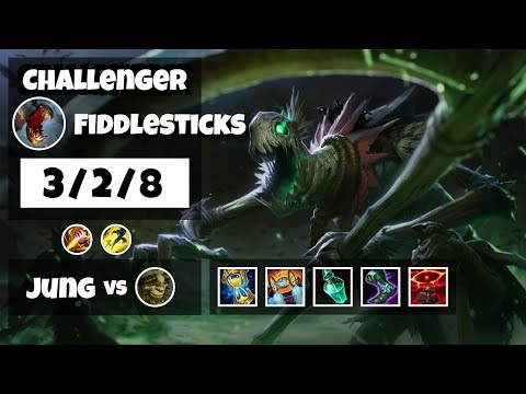 Fiddlesticks 11.11 S11 Jungle Challenger Replay (3/2/8) - BR