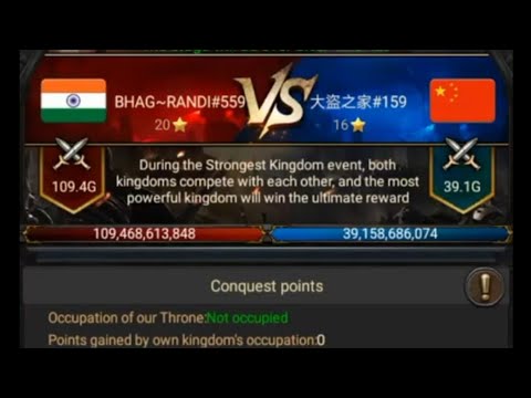 Clash Of Kings K559 vs K159 - We kill them all