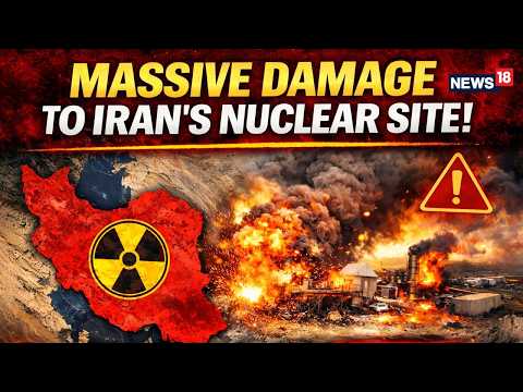 LIVE- MASSIVE DAMAGE to IRAN’S Nuclear Site | Satellite Images Reveal Natanz Hit | Photos from War