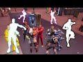Flexing All Rare Emotes With $20,000 Skin in Fortnite