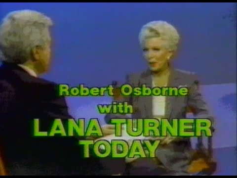 Lana Turner Interview with Robert Osborne (1981)