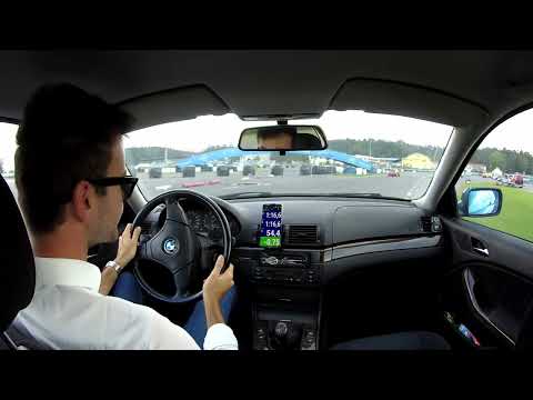Autodrom Sosnová Personal Best Lap - 1:15,7 OnBoard BMW E46