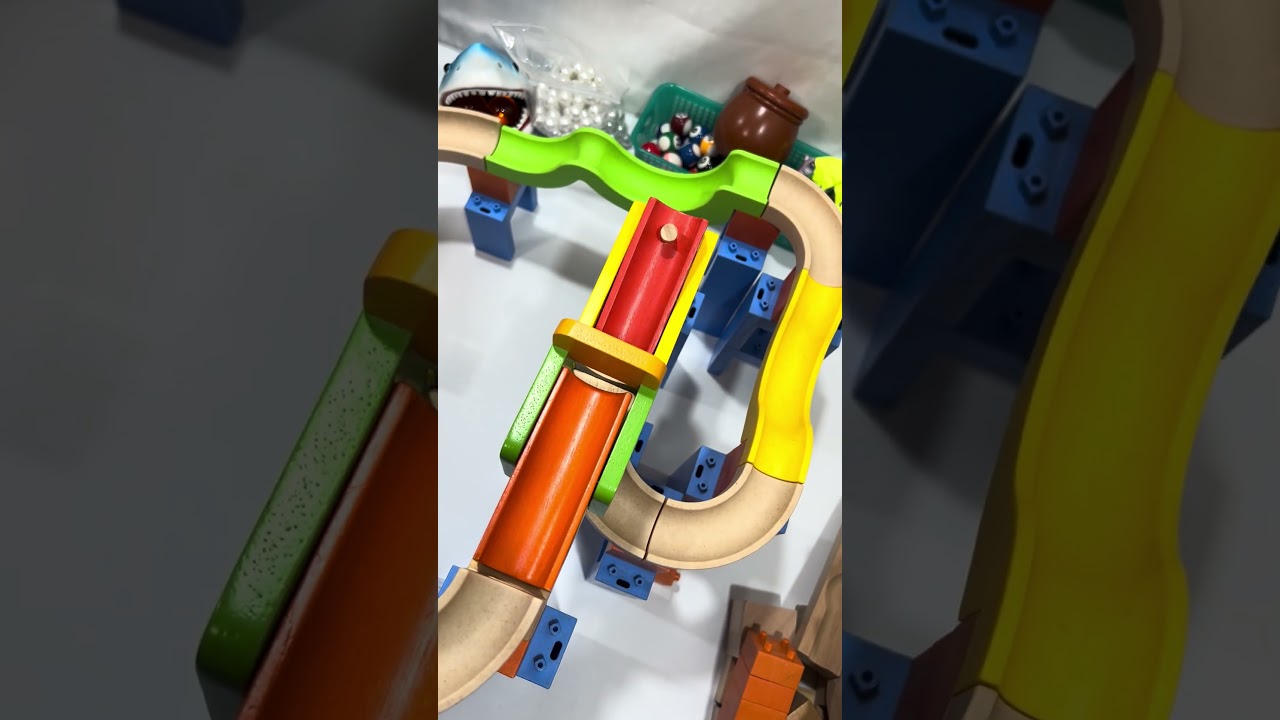 Wonder World Trix Track🎢Marble Run🎧Oddly satisfying ASMR #asmr #viral