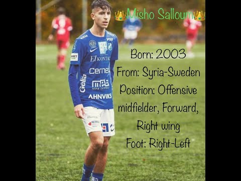 Misho Salloum 👑  ►Skills, Goals & Assists 🚀 | 2019-2020 ●NORRBY IF●  الاعب السوري ميشو جورج سلوم 🔥
