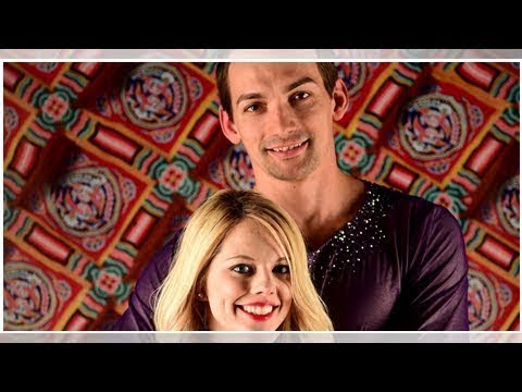 Olympic figure skaters alexa scimeca knierim and chris knierim play the newlywed game: watch!