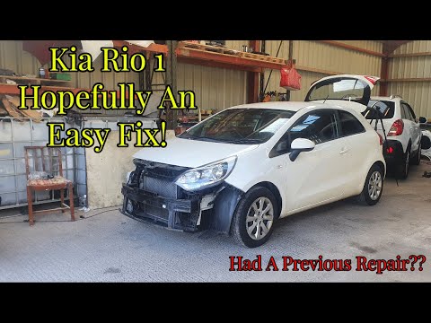2013 Kia Rio 1 Salvage Repair SHOULD Be An Easy Fix......